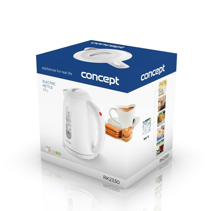 Concept Bouilloire rk2330 Blanc 1,7 L 1850-2200 W