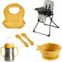 Thermobaby Kit chaise haute pliable HANDY et accessoires repas