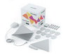 Nanoleaf Shapes Starter Kit Triangles - 9 Panneaux LED Modulaires Intelligents Ultra-Fins avec Contrôleur, Compatible Assistant Vocal et App