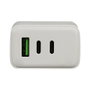 Be Mix Adaptateur de courant 40 W avec 1 port USB et 2 ports USB-C