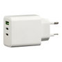 Be Mix Adaptateur de courant 40 W avec 1 port USB et 2 ports USB-C