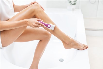 Beurer HL-36 Rasoir électrique pour femme avec tête flexible pour épilation, rasage et exfoliation
