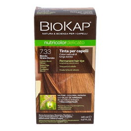BIOKAP TINTE 7.33 DELICATO blond trigo doré 140ml