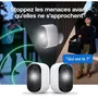 Arlo Essential 3 XL Pack de 2 caméras de surveillance extérieure 2K WiFi Vision nocturne