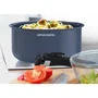 Arthur Martin AM0320 Set de 3 Casseroles Céramique Induction Ø 16-18-20 cm avec Poignée Amovible Bleu