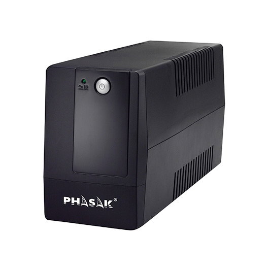 Phasak SAÍ 800 VA Line Interactive Basic AVR 2 prises Schuko PH9408 Phasak SAÍ 800 VA Line Interactive Basic AVR 2 prises Schuko PH9408