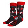 Harley Quinn Chaussettes unisexe noir taille 36-43