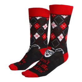 Batman Chaussettes Harley Quinn Noir 36-43