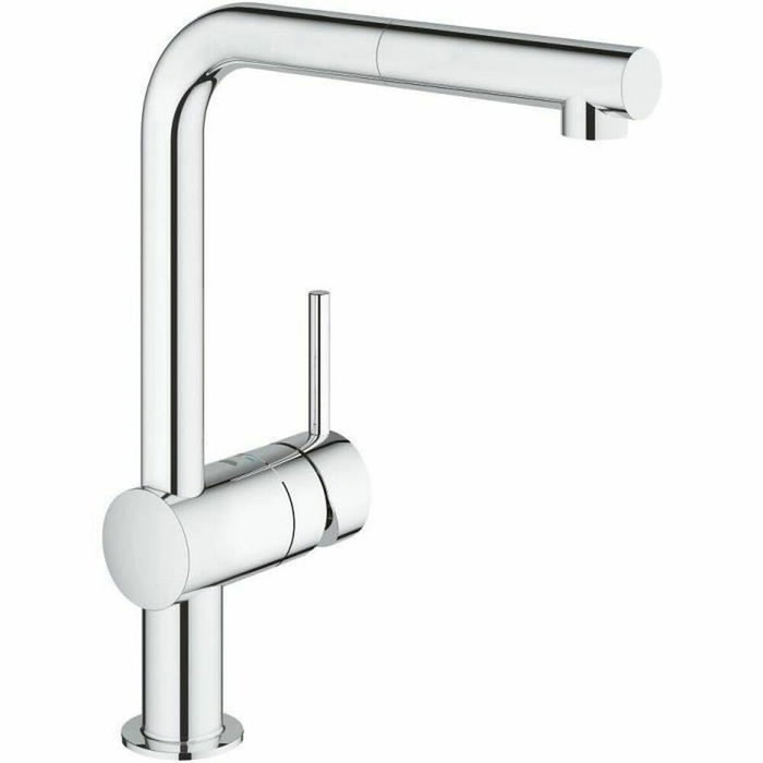 GROHE Mitigeur évier Minta 32168000 avec douchette extractible et bec pivotant 360° GROHE Mitigeur évier Minta 32168000 avec douchette extractible et bec pivotant 360°