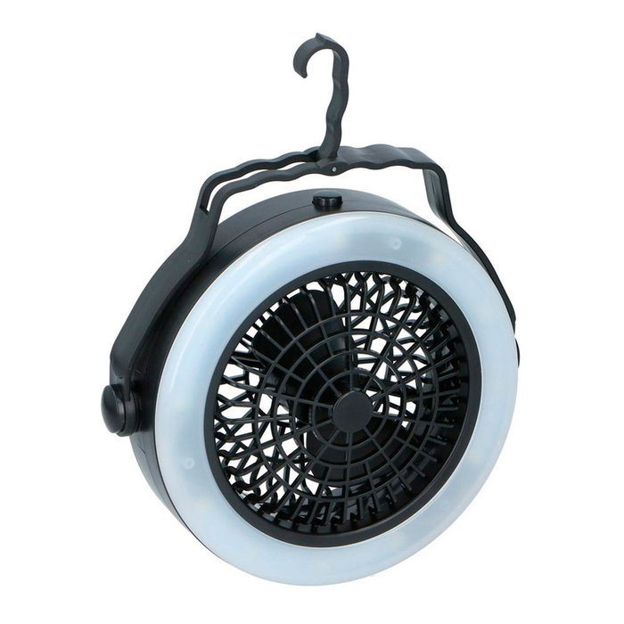 Grundig Lumière et ventilateur à piles, ø19,5 x 6,3 cm