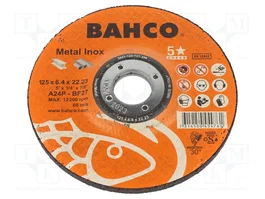 BAHCO Disque de ponçage Ø 125mm