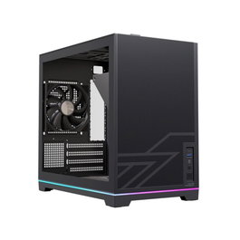 Einarex Pulse PM300 Core Boîtier Micro-ATX Noir avec Verre Trempé