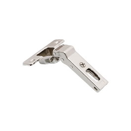 SALICE 200 Bisagra Codo Bajo 45° - Paire de charnières pour meuble à 45°, cintrage bas, modèle 200, acier nickelé mat