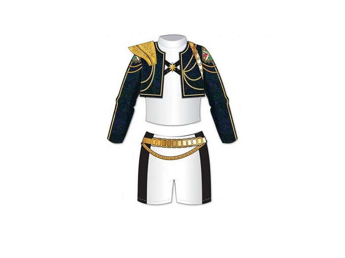 Rubies - Déguisement Kpop Rumi Golden Classic - Pour enfant de 5 à 6 ans (110-116 cm)