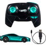 Hot Wheels Aston Martin Vantage - Voiture télécommandée RC 1:64 avec télécommande 2,4 GHz pour loops et courses intérieur/extérieur - Jouet enfant +4 ans