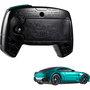 Hot Wheels Aston Martin Vantage - Voiture télécommandée RC 1:64 avec télécommande 2,4 GHz pour loops et courses intérieur/extérieur - Jouet enfant +4 ans