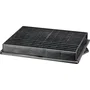 Wpro Filtre charbon hotte CHF007/2 anti-odeurs