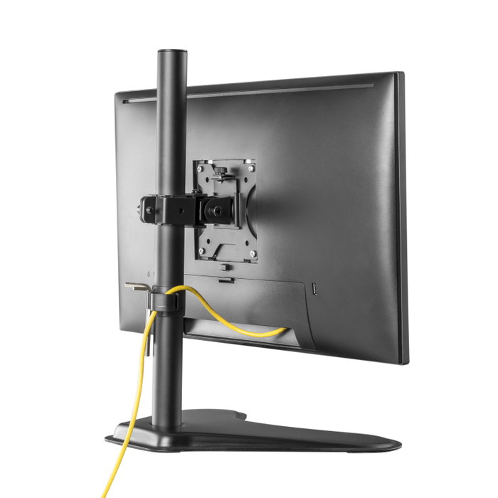 Ewent EW1535 Support de table pour moniteur jusqu'à 34 pouces avec VESA 75x100, réglable en hauteur, inclinaison et rotation