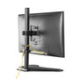 Ewent EW1535 Support de table pour moniteur jusqu'à 34 pouces avec VESA 75x100, réglable en hauteur, inclinaison et rotation