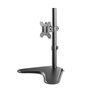 Ewent EW1535 Support de table pour moniteur jusqu'à 34 pouces avec VESA 75x100, réglable en hauteur, inclinaison et rotation
