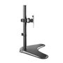 Ewent EW1535 Support de table pour moniteur jusqu'à 34 pouces avec VESA 75x100, réglable en hauteur, inclinaison et rotation