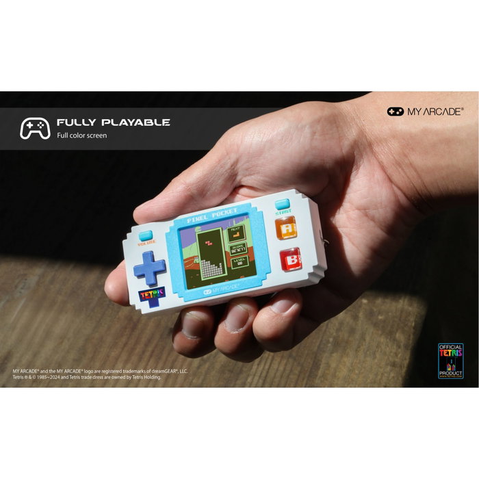 dreamGear My Arcade Pixel Pocket Tetris dreamGear My Arcade Pixel Pocket Tetris