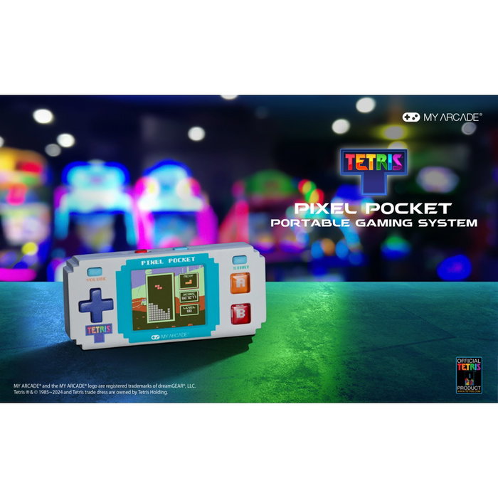 dreamGear My Arcade Pixel Pocket Tetris dreamGear My Arcade Pixel Pocket Tetris