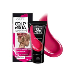 L'Oreal Paris Colorista Hair Makeup #HOTPINKHAIR