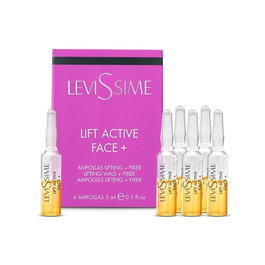 Levissime Lift Active Face + Antifatigue - Sérums Lifting en 6 Viales de 3 ml - Base de Maquillage