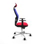 Piqueras y Crespo Chaise de Bureau Jorquera 1D086N1 Rouge