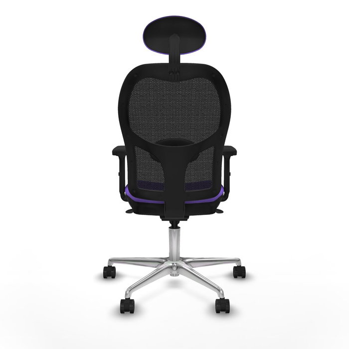 Piqueras y Crespo Chaise de Bureau avec Appui-tête 2D086N1 Lila
