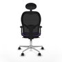 Piqueras y Crespo Chaise de Bureau avec Appui-tête 2D086N1 Lila