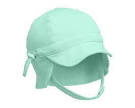 KioKids Bonnet de bébé Menthe avec protection solaire UPF 50+