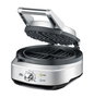 Sage SWM520BSS4EEU1 Gaufrier circulaire classique 'No-Mess' avec contrôle de cuisson, en acier inoxydable brossé