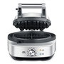 Sage SWM520BSS4EEU1 Gaufrier circulaire classique 'No-Mess' avec contrôle de cuisson, en acier inoxydable brossé