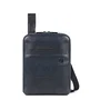 Piquadro Obidos Sac bandoulière en cuir Bleu