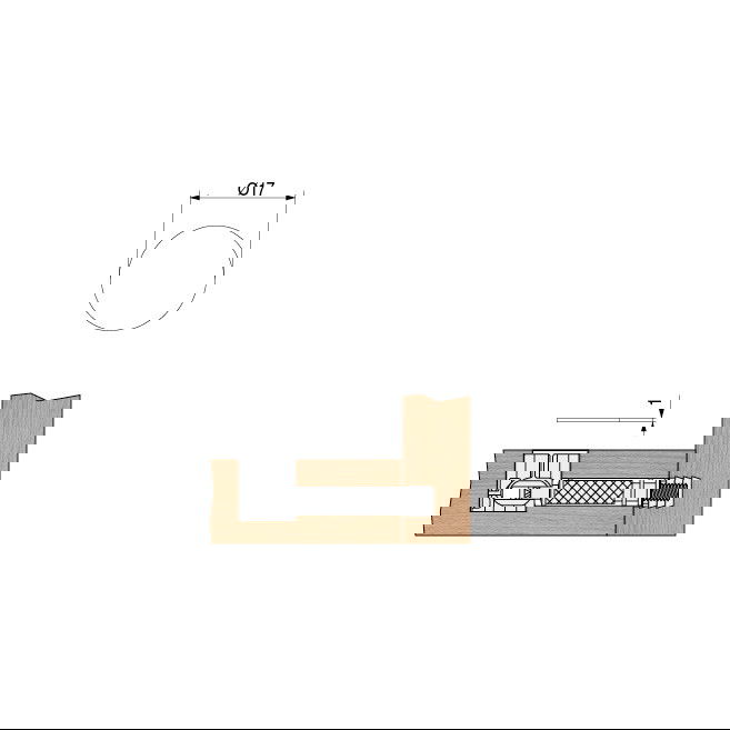 UCAFIX Bouchons Adhésifs Blancs 20mm Lot de 600