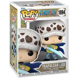 Funko Pop! Figurine Pop! One Piece - Animation Trafalgar Law (Blue Anesthesia) 1894