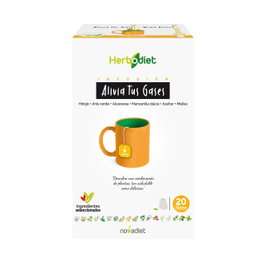 NOVADIET HERBODIET INF. Alivia tus gases 20 filtres