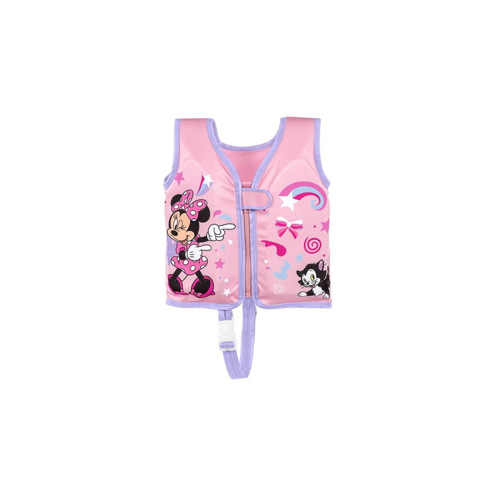 Bestway Gilet Disney Minnie UPF 50+ 51 cm +1 à 3 Ans Piscine et Plage 09104