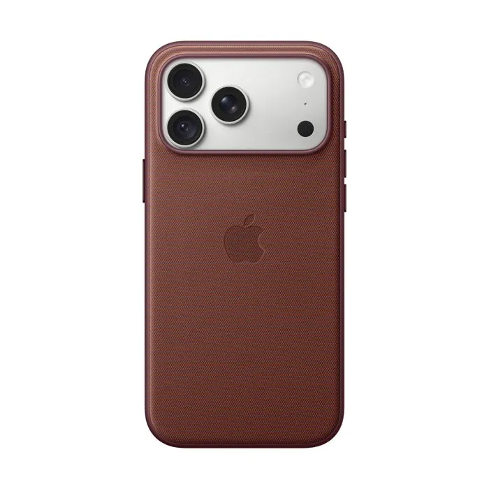 Apple Coque à tissage fin avec MagSafe pour iPhone 18 Pro Max - Bordeaux