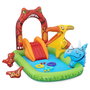 Bestway Piscine Gonflable Parc de Jeux Dinosaures 241x140x137 cm +3-6 Ans Jardin 53160