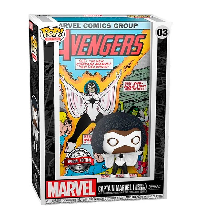 Funko Pop Monica Rambeau Marvel - Édition The Avengers Comic Book n° 227