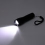 Fx Light Lampe torche LED aluminium 12,5 cm avec zoom noire 3 piles AAA