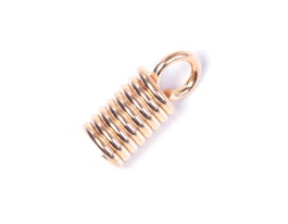 Innspiro Terminal métallique enganche dorado 12x4mm, 10u.