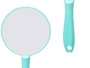 BERILO Lot de 24 Miroirs à Main - Morado, Rosa, Verde