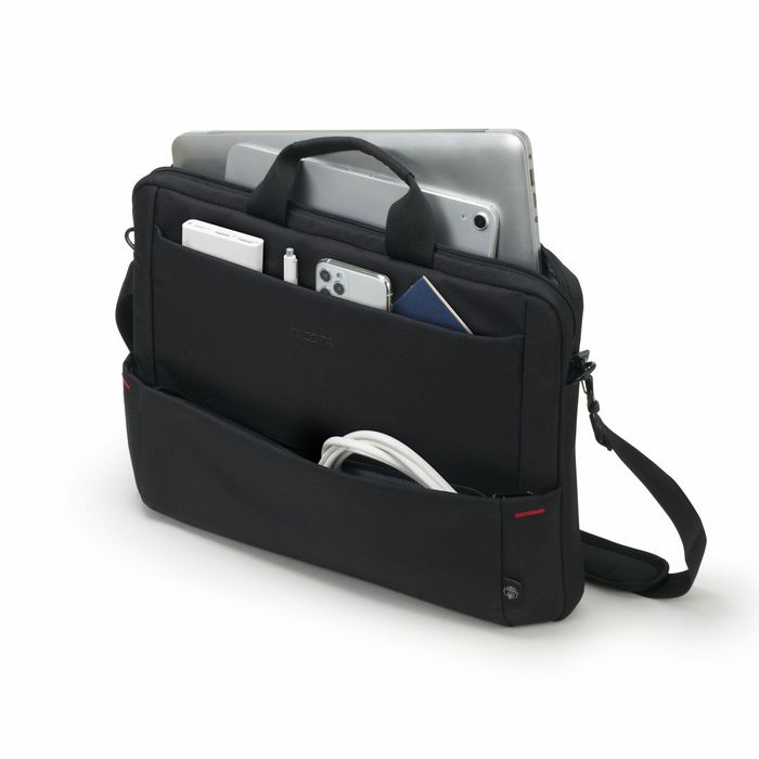 Dicota Eco Slim Case Plus BASE Sacoche ordinateur portable 13-15.6 pouces 300D RPET Polyester Noir Dicota Eco Slim Case Plus BASE Sacoche ordinateur portable 13-15.6 pouces 300D RPET Polyester Noir