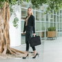 Dicota Eco Slim Case Plus BASE Sacoche ordinateur portable 13-15.6 pouces 300D RPET Polyester Noir