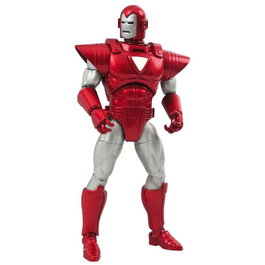 DIAMOND SELECT Figura Action Silver Centurion Iron Man Marvel 18cm