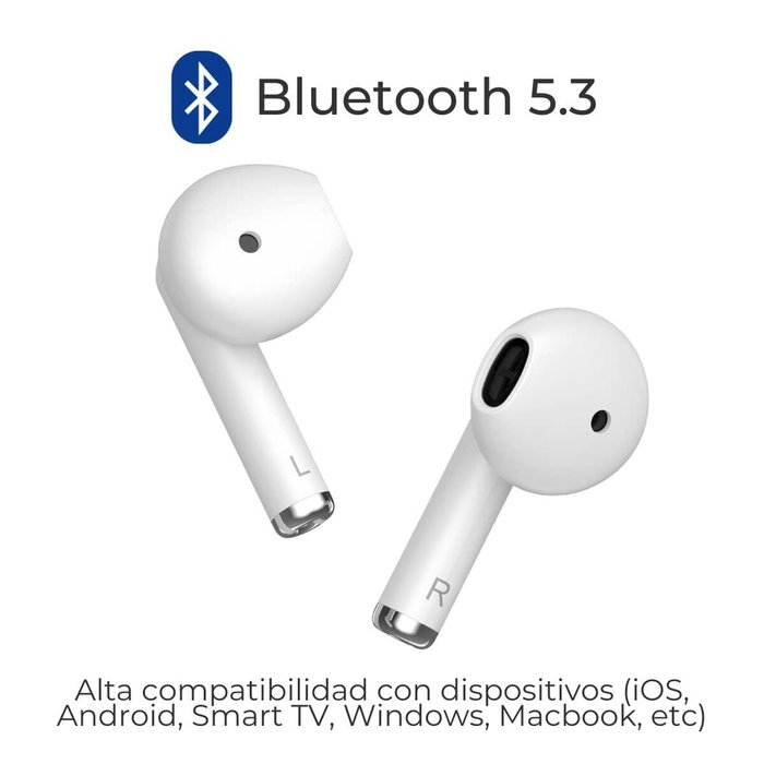 Casques Sans Fil ZTE BUDS 2 Blanc Casques Sans Fil ZTE BUDS 2 Blanc